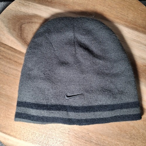Nike hat cap beanie gray - hat,